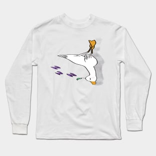 Doo Doo duck Funny Long Sleeve T-Shirt